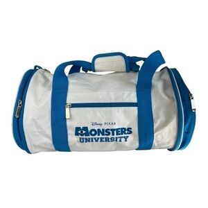 Monsters INC University Duffel Bag Gym Bag Overnight Disney Pixar Sully Mike Zip